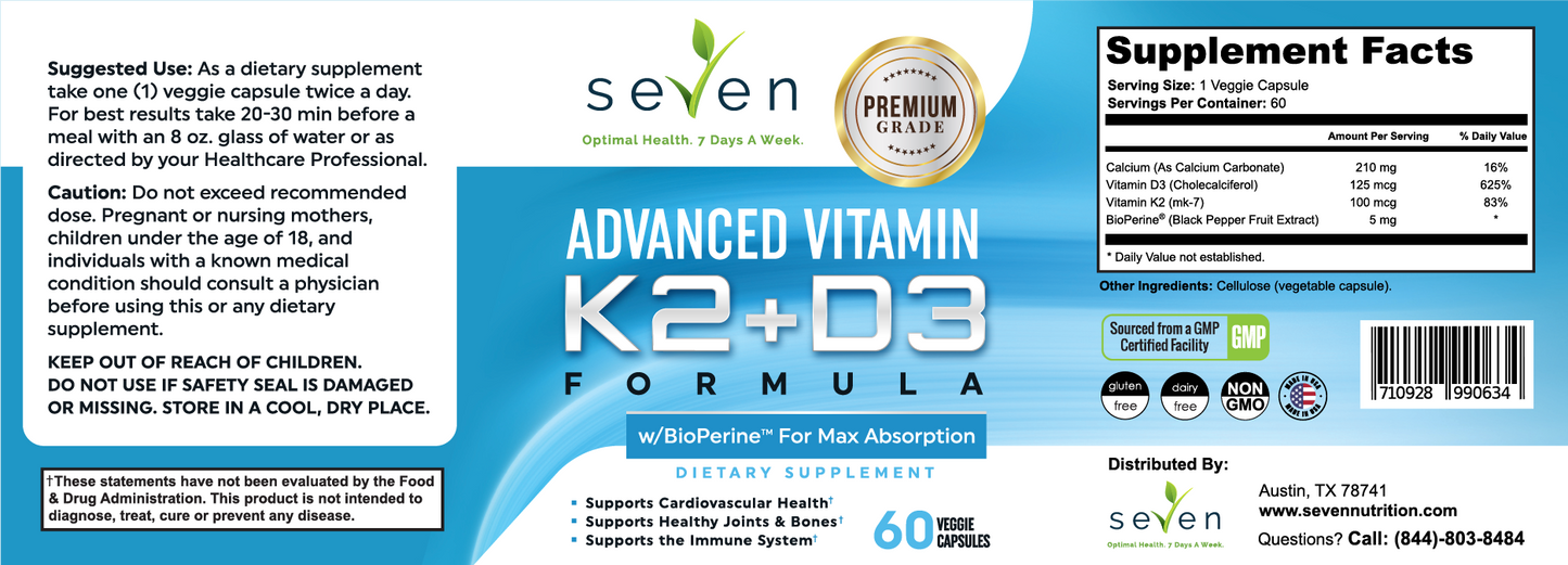 Vitamin K2 + D3