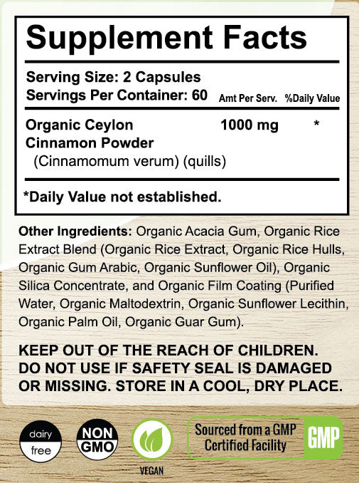 Organic Ceylon Cinnamon ULTRA