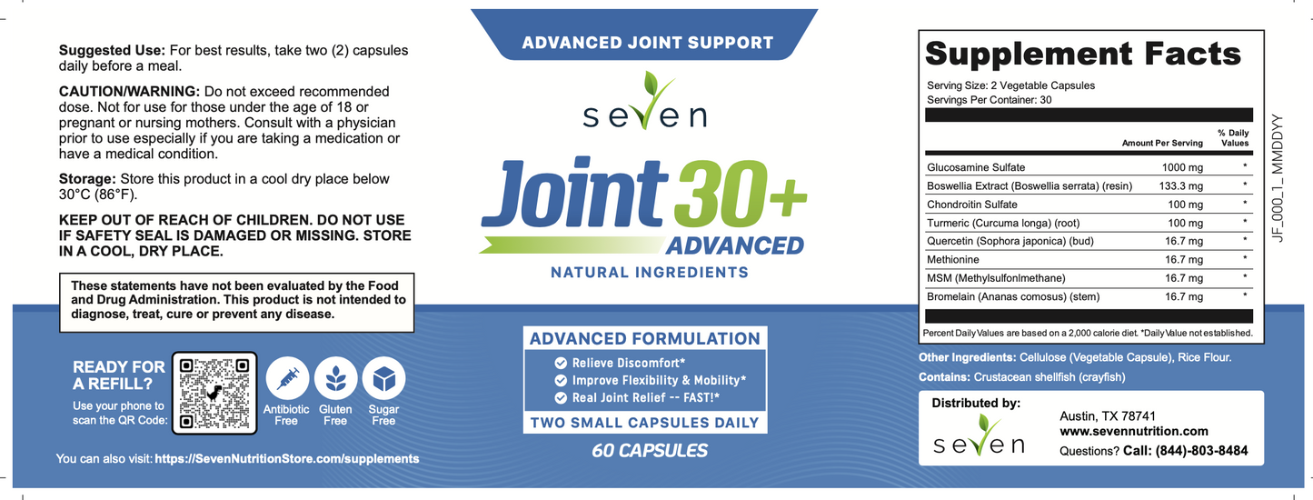 Advanced Joint30+ Formula