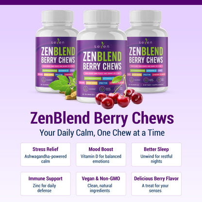 ZenBlend Berry Chews