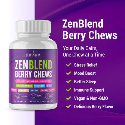 ZenBlend Berry Chews