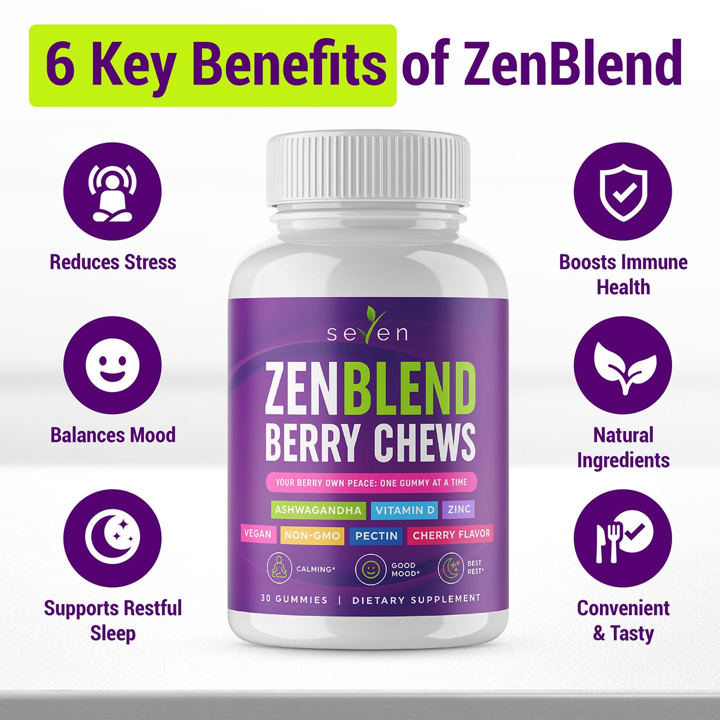 ZenBlend Berry Chews