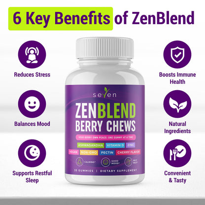 ZenBlend Berry Chews
