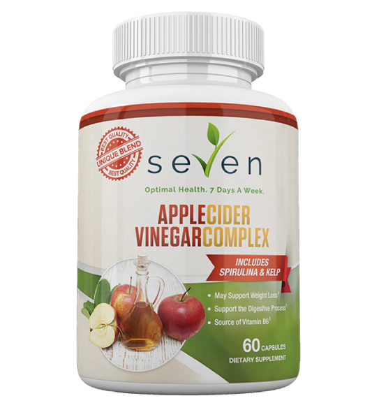 Premium Apple Cider Vinegar Pills with Spirulina & Kelp